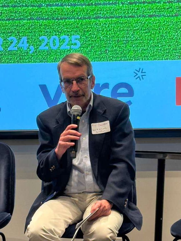 Eric Davidson speaking at New York Climate Week 2025
